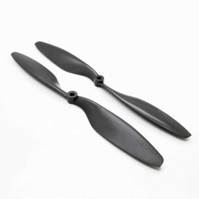 Quadcopter Propeller ABS Glasfaserverstärkt 1 Paar 8x4.5 Rechts und Linkslauf schwarz 5mm