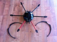AERIZON Hexacopter Alu/Carbon klappbar