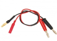 Ladekabel mit 4 mm Goldstecker auf 4 mm Goldsteckerverbindung 16AWG Silikonkabel L=20CM