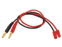 Ladekabel 4 mm Goldstecker auf 3.5mm Goldstecker mit Gehäuse 16AWG Silikonkabel L=30CM