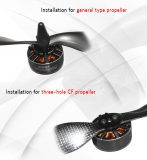 Multicoptermotor EMAX MT3510-600 CW
