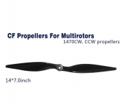 AERIZON / EMAX Kohlefaser Propeller für Multicopter 14 x 7 (APC/E) 1 Paar CW und CCW