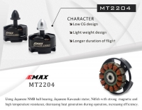 Set EMAX MT2204 KV 2300 1x CW 1x CCW