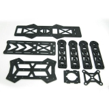 AERIZON NIGHTHAWK 280 FPV Racer CFK Rahmen Frame