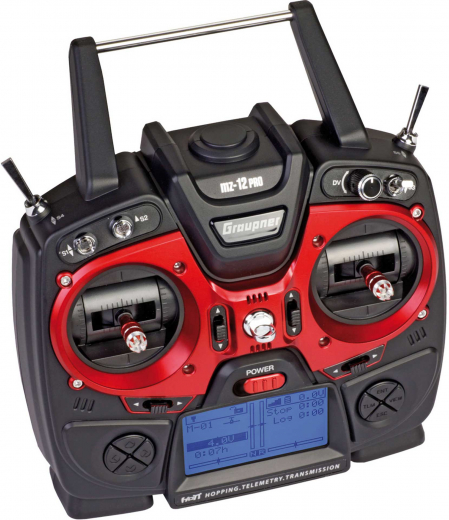 GRAUPNER MZ-12 PRO HOTT Einzelsender 2,4Ghz Fernsteuerung