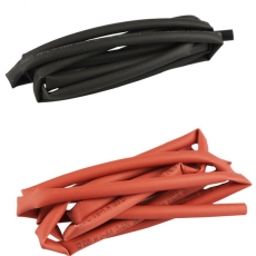 Schrumpfschlauch Ø 3mm x 2x0.50m schwarz/rot