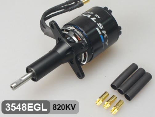 Dualsky XM3548EGL-9 V3 820KV Außenläufer Glider Edition