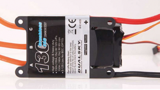 DUALSKY XC13036HV 130A V2.X HV BL OPTO REGLER incl. Progammierkarte
