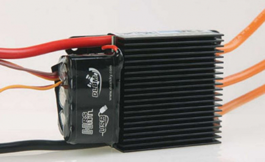 DUALSKY XC13036HV 130A V2.X HV BL OPTO REGLER incl. Progammierkarte