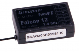 GRAUPNER FALCON 12 6-KANAL GYRO HOTT EMPFÄNGER