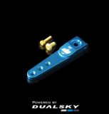 Dualsky Servoarm SA 1.50 25T Aluminium blau eloxiert