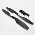 Quadcopter Propeller ABS Glasfaserverstärkt 1 Paar 10x4.5 Rechts und Linkslauf schwarz