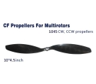 AERIZON Kohlefaser Propeller für Multicopter 10 x 4.5 1 Paar CW und CCW