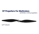 AERIZON / EMAX Kohlefaser Propeller für Multicopter 14 x 7 (APC/E) 1 Paar CW und CCW