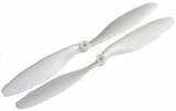 Quadcopter Propeller ABS Glasfaserverstärkt 1 Paar 10x4.5 Rechts und Linkslauf fluorescentgrün