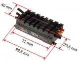 Robbe RO-CONTROL PRO WIFI 2-6S 100A HV-BEC XT-90 / 5mm Goldkontaktbuchse Regler