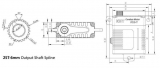 KST A12-T V8.0 2.0N.m@8.4 Volt Softstart 12 mm Flächenservo